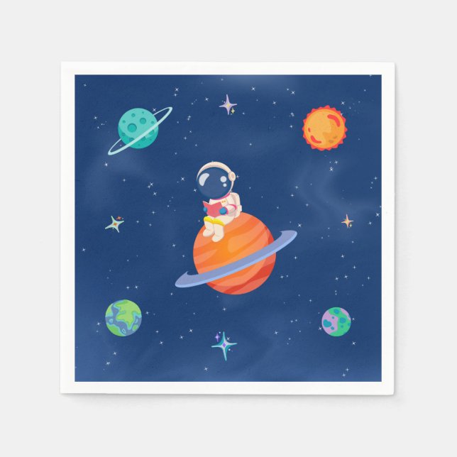 Space Party Collection! Napkins (Front)