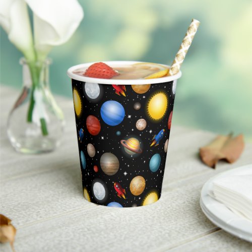 Space Party  Paper Cups