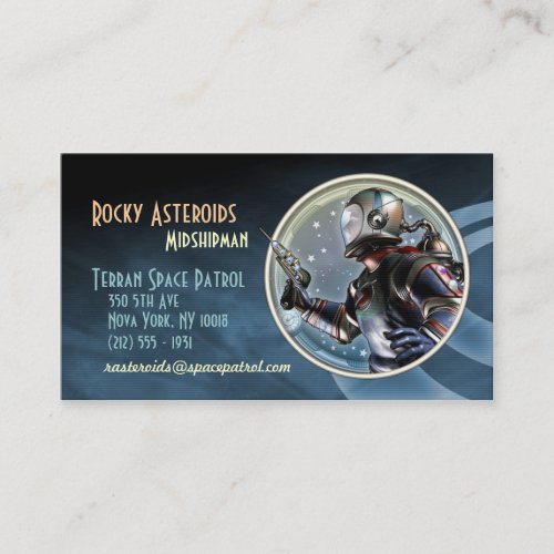 Space Patrol Business Cards