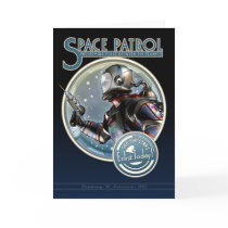 Space Patrol Greeting Card