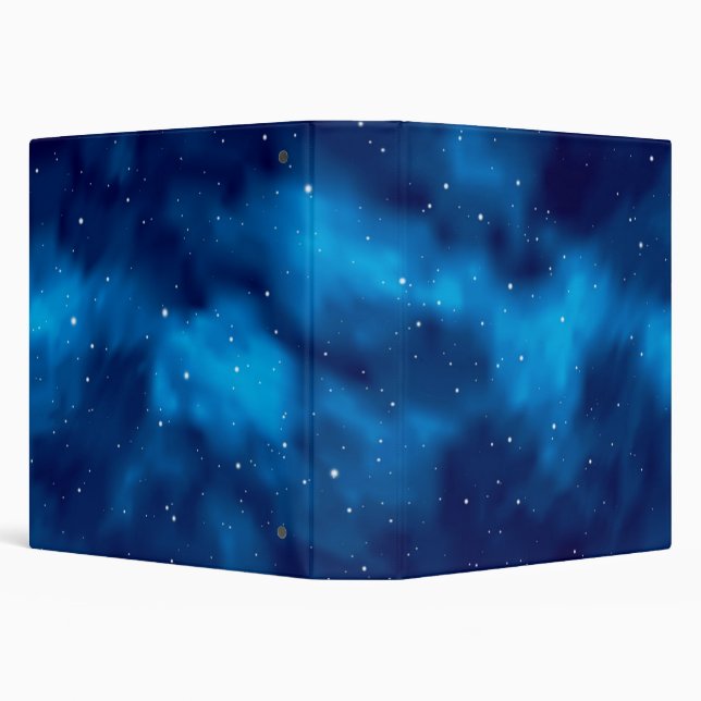 Space pattern 3 ring binder (Background)
