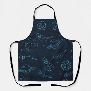Space pattern apron