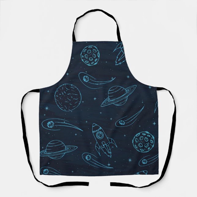 Space pattern apron (Front)