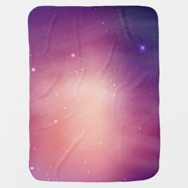 Space pattern baby blanket (Front)