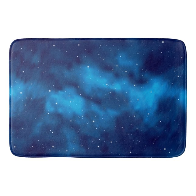 Space pattern bath mat (Front)