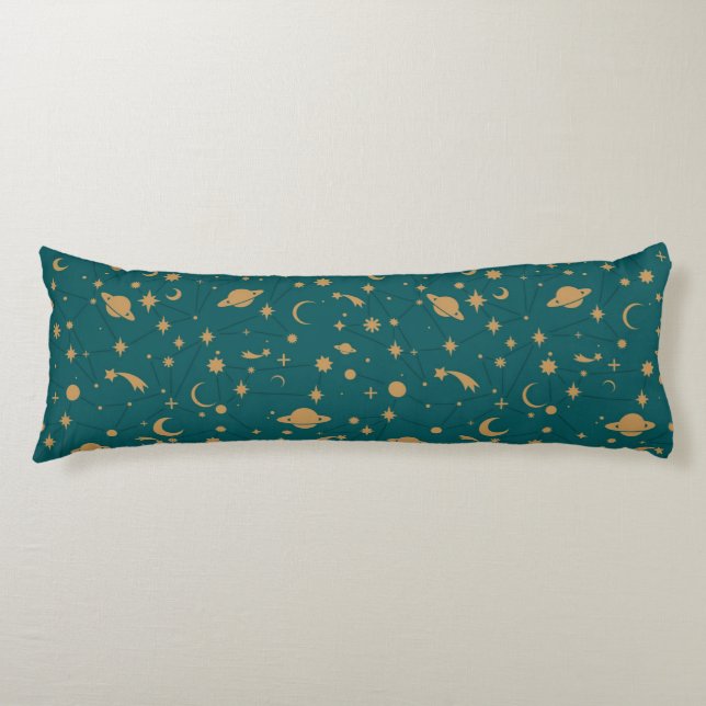 Space pattern body pillow (Front)