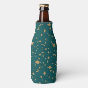 Space pattern bottle cooler