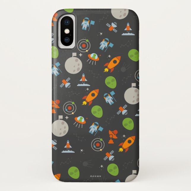 Space Pattern Case-Mate iPhone Case (Back)