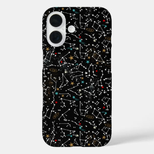 Space Pattern iPhone 16 Case