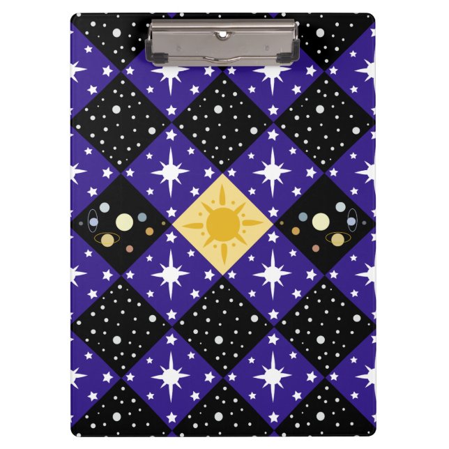 Space Pattern Clipboard (Front)