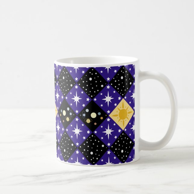 Space Pattern Coffee Mug (Right)