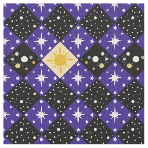 Space Pattern Fabric