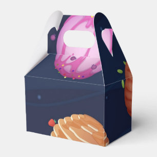 Space pattern favor boxes