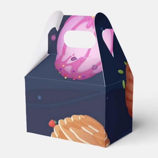 Space pattern favor boxes (Front Side)