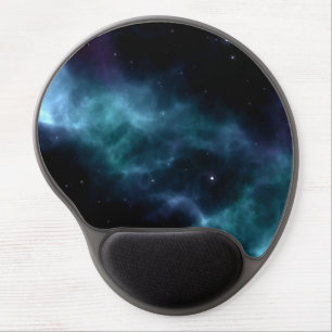 Space pattern gel mouse pad