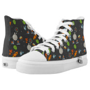 Space Pattern High-top Sneakers at Zazzle