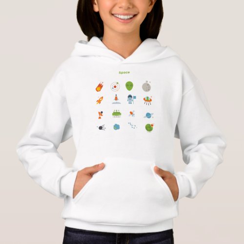 Space Pattern Hoodie