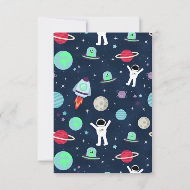Space Pattern illustration (Front)