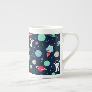 Space Pattern illustration Bone China Mug