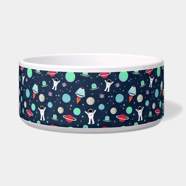 Space Pattern illustration Bowl (Front)