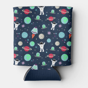 Space Pattern illustration Can Cooler