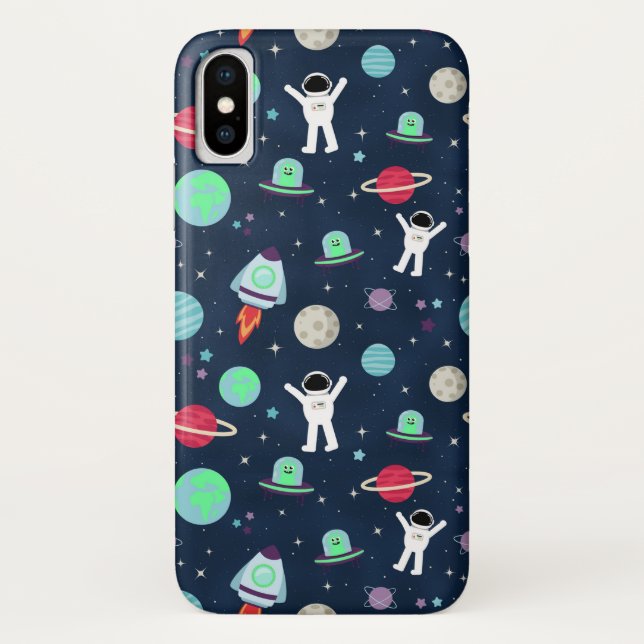 Space Pattern illustration Case-Mate iPhone Case (Back)