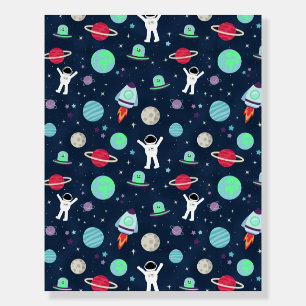 Space Pattern illustration Foam Board