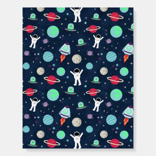 Space Pattern illustration Foam Board