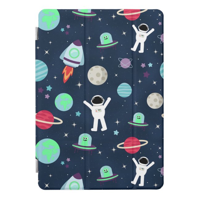 Space Pattern illustration iPad Pro Cover (Front)