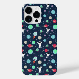 Space Pattern illustration iPhone 14 Pro Max Case