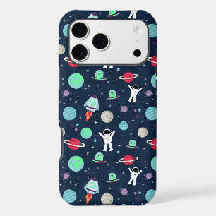 Space Pattern illustration iPhone 17 Pro Max Case