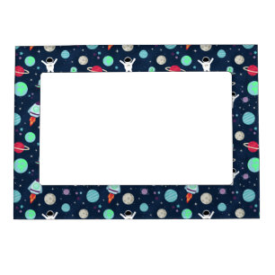 Space Pattern illustration Magnetic Frame