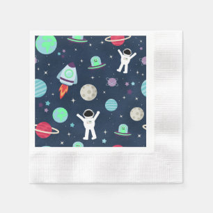 Space Pattern illustration Napkins