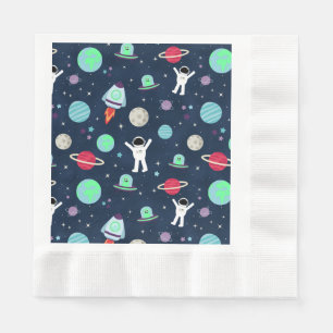 Space Pattern illustration Napkins