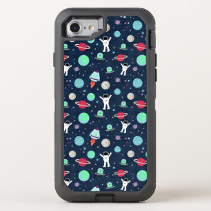 Space Pattern illustration OtterBox Defender iPhone SE/8/7 Case