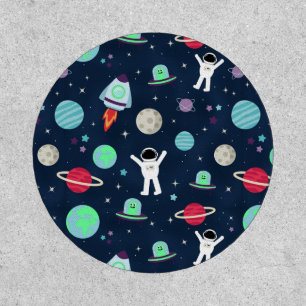 Space Pattern illustration Patch