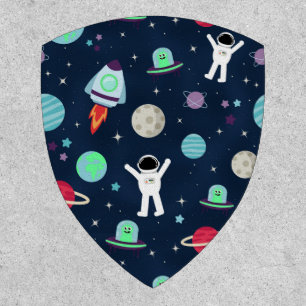 Space Pattern illustration Patch