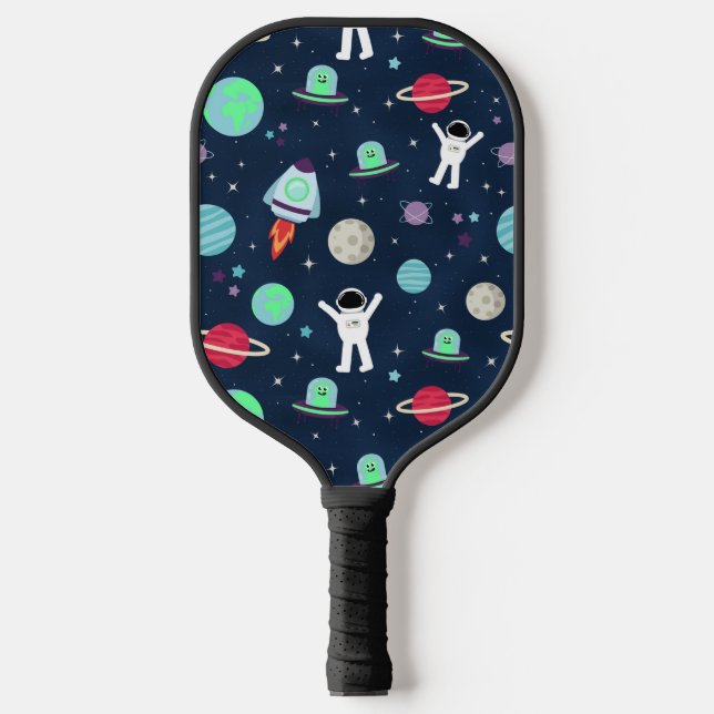 Space Pattern illustration Pickleball Paddle (Front)