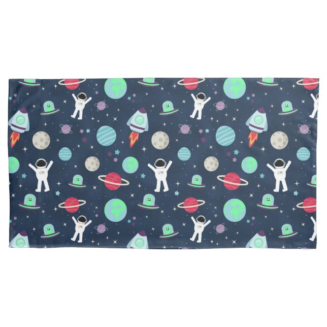 Space Pattern illustration Pillow Case (Front)