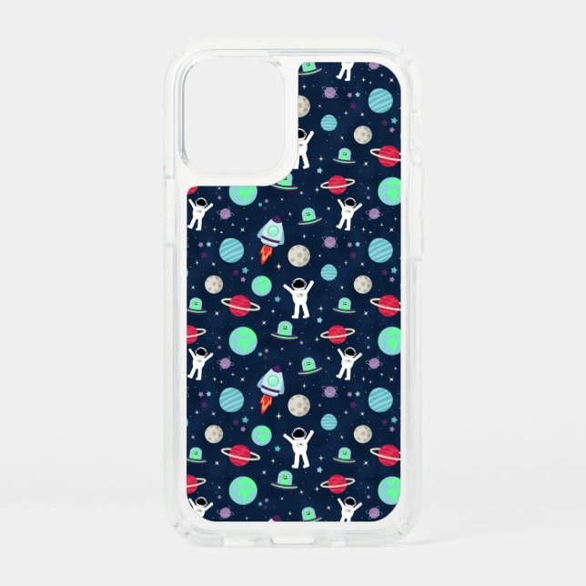 Space Pattern illustration Speck iPhone 12 Mini Case (Front)