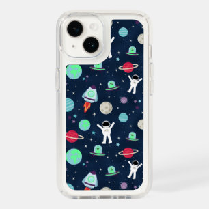 Space Pattern illustration Speck iPhone 14 Case