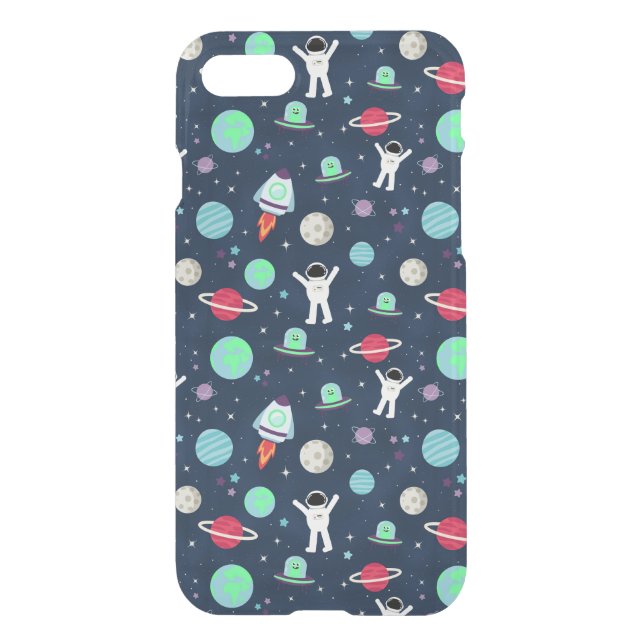 Space Pattern illustration Uncommon iPhone Case (Back)