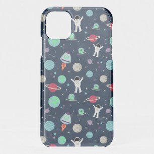 Space Pattern illustration iPhone 11 Case
