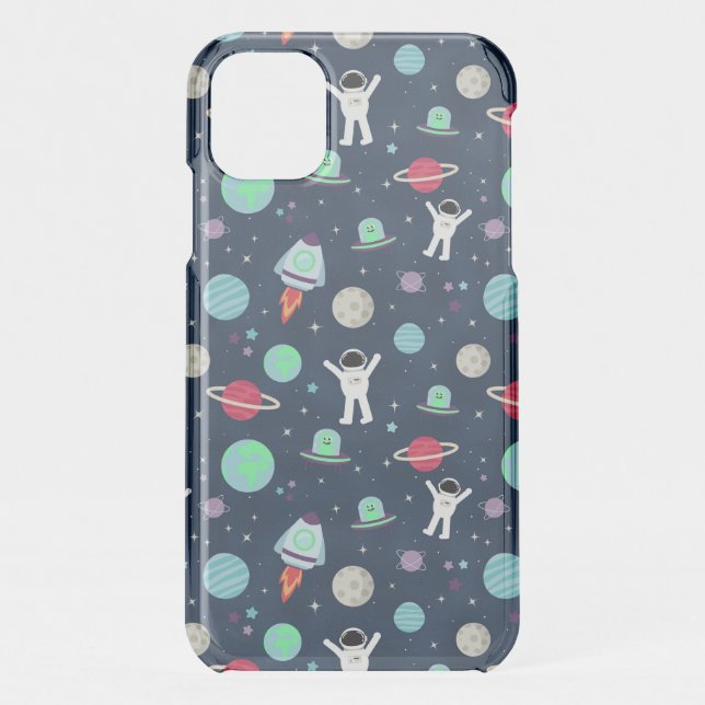 Space Pattern illustration Uncommon iPhone Case (Back)