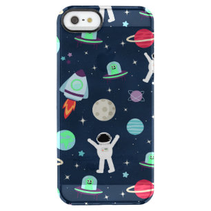 Space Pattern illustration Clear iPhone SE/5/5s Case