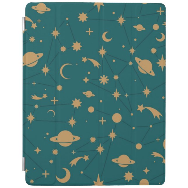 Space pattern iPad air cover (Front)