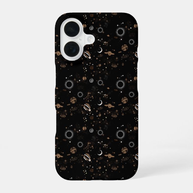 Space Pattern  Iphone Case (Back)