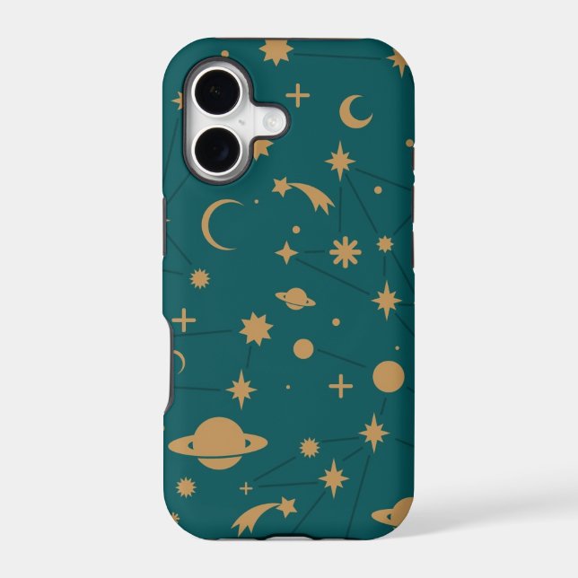 Space pattern iphone case (Back)