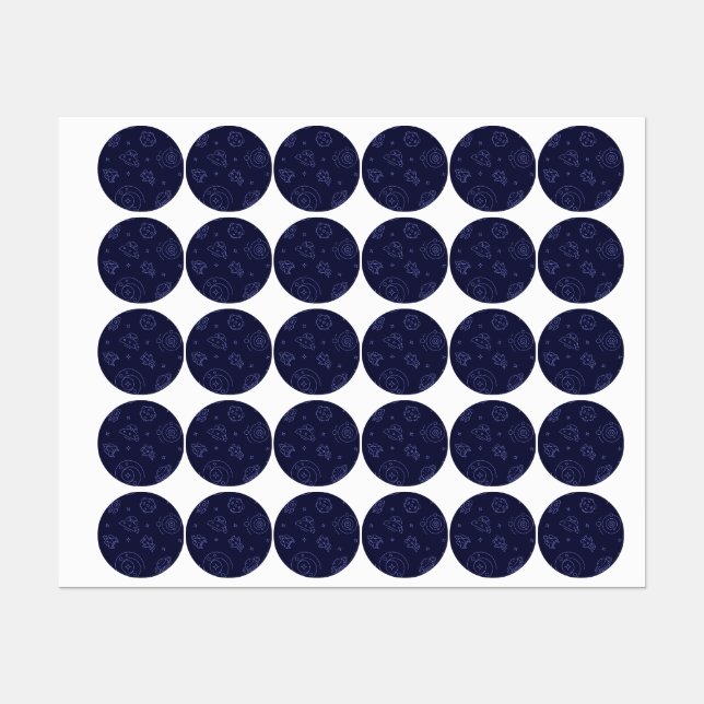 Space pattern labels (Sheet)