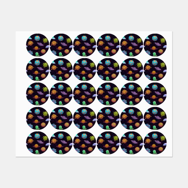 Space pattern labels (Sheet)